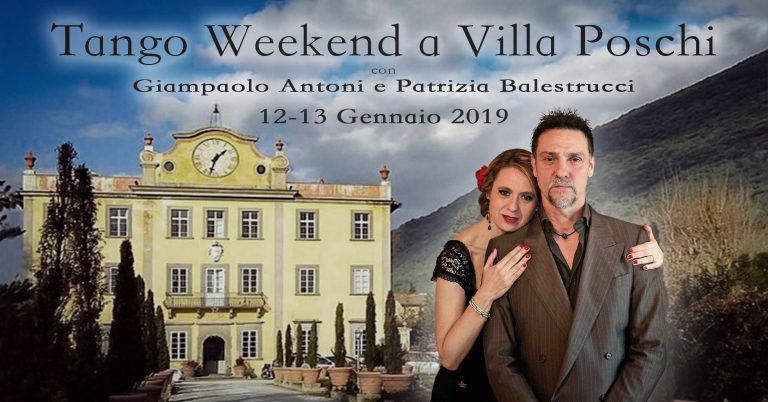 Tango Weekend – 12/13 Gennaio 2019 – Villa Poschi