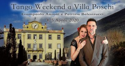 Tango Weekend – 4/5 – Aprile 2020 – Villa Poschi